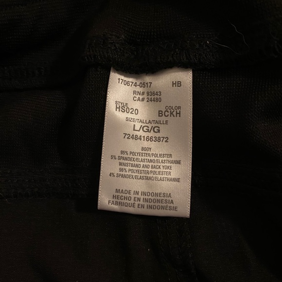 Heart soul black scrub pants - Picture 3 of 4